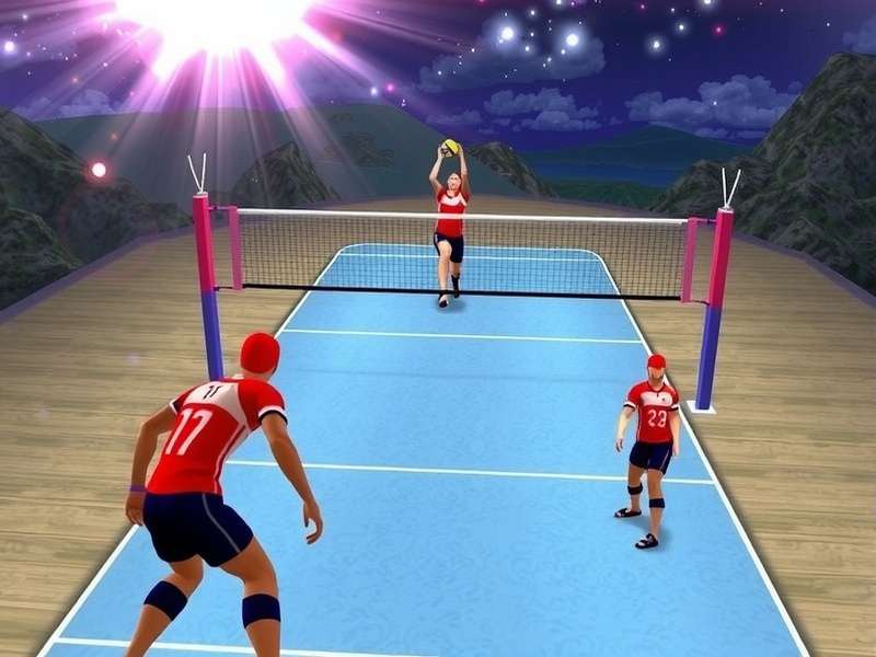 Volley Victory Dharamshala Gameplay Screenshot